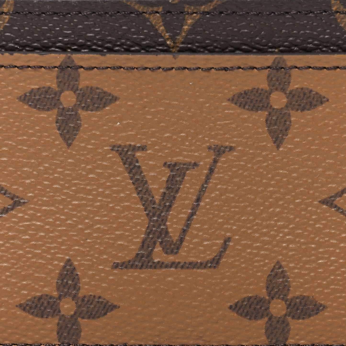 Reverse Monogram Card Holder