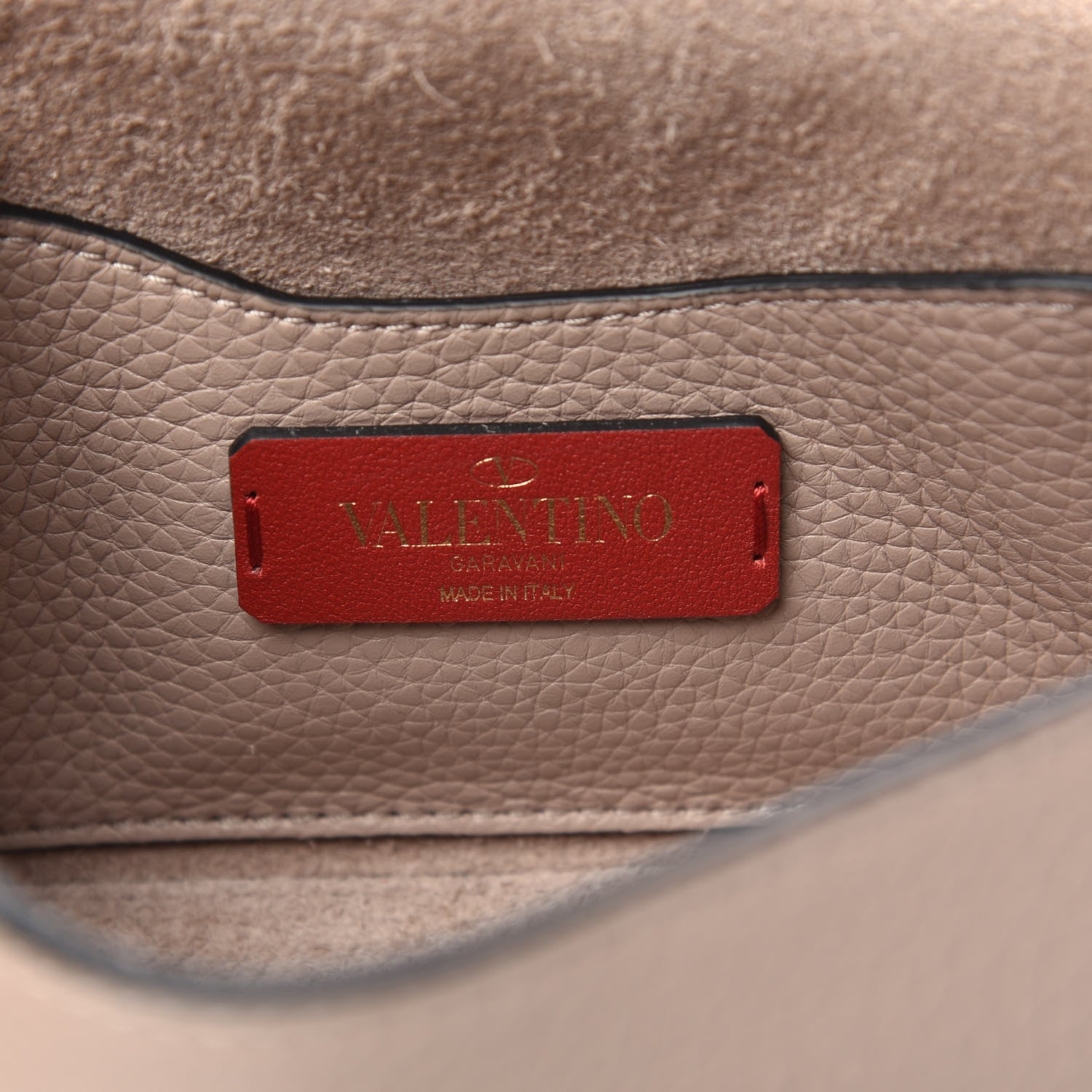 Valentino Garavani Pebbled Calfskin Mini Rockstud Crossbody Bag Poudre 6 of 8