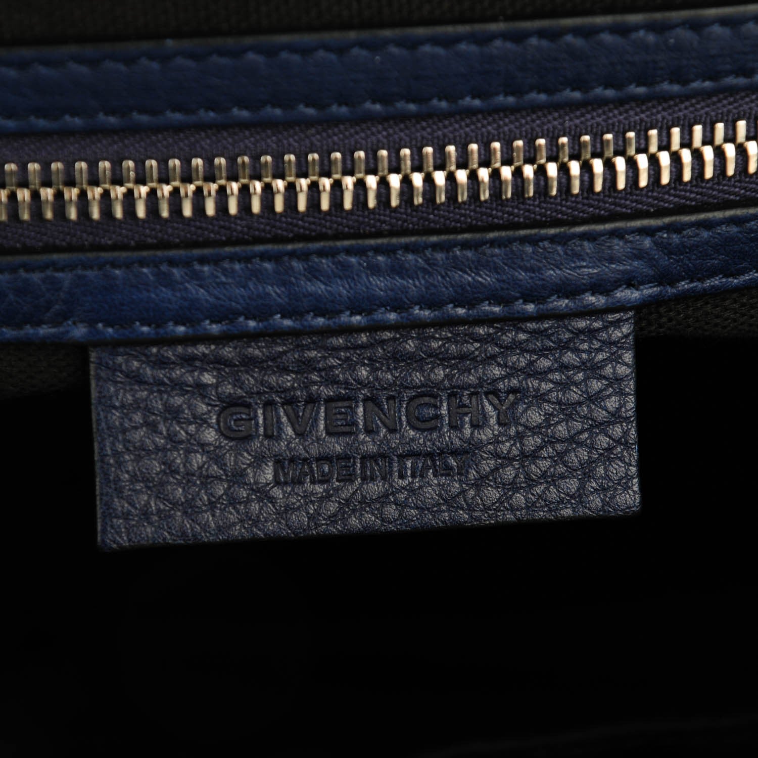 Givenchy Waxy Grained Calfskin Small Nightingale Navy 6 of 8