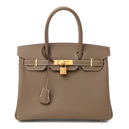Hermes Epsom Birkin 30 Etoupe 1 of 11