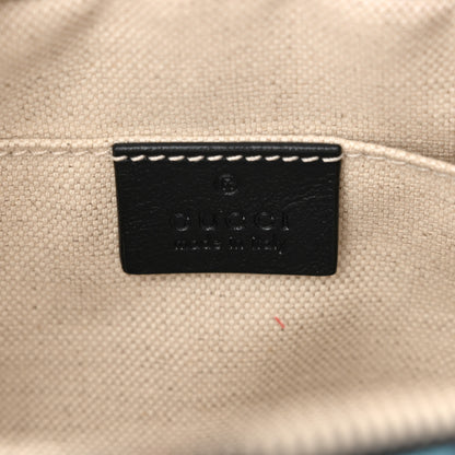Gucci Monogram Multicolor Matelasse Diagonal Small GG Marmont Chain Shoulder Bag Pink Blue Green Red Light Blue 6 of 11