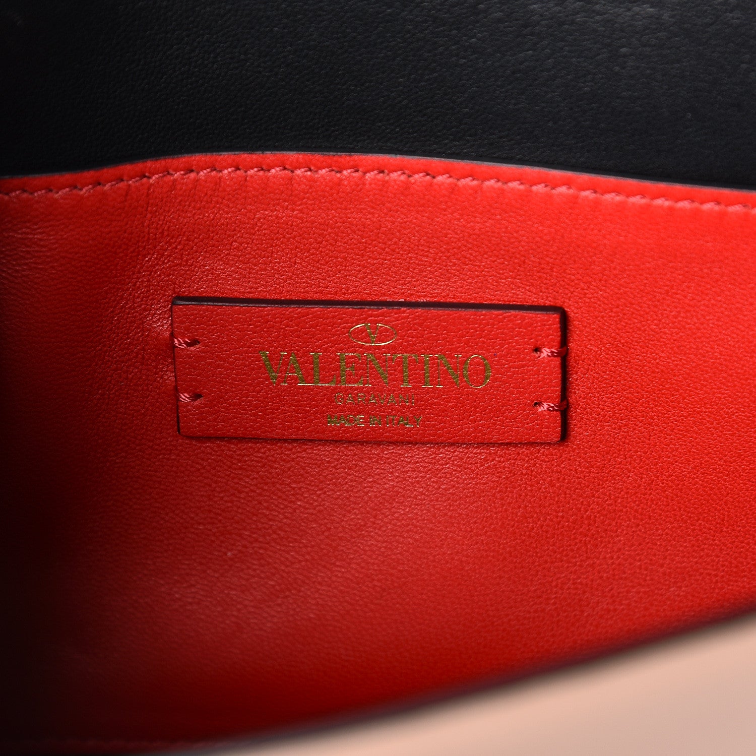 Valentino Garavani Smooth Calfskin Small VLock Shoulder Bag Poudre Rouge Pur 6 of 9