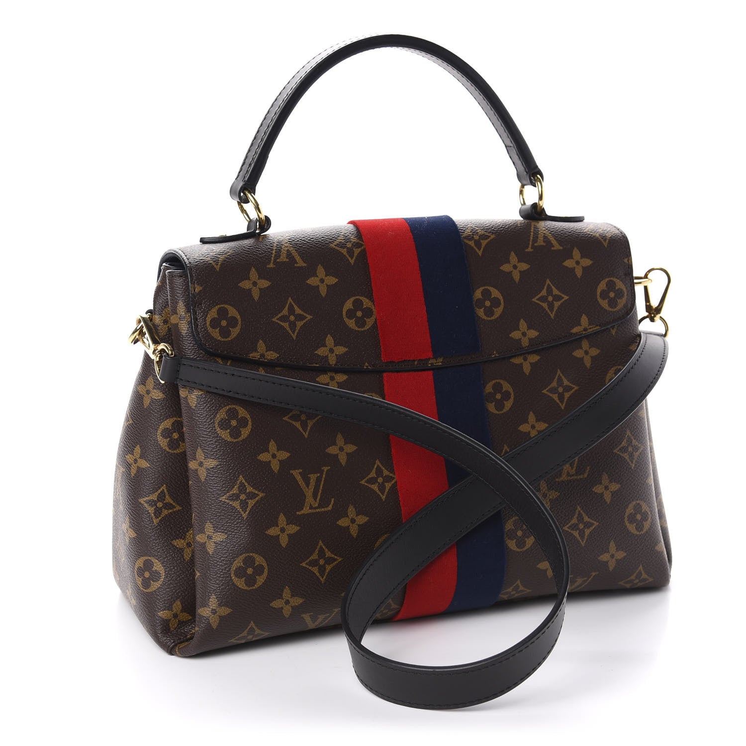 Louis Vuitton Monogram Georges MM Marine Cherry 3 of 9