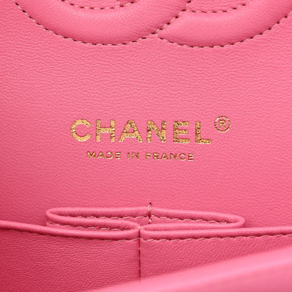 Chanel Caviar Quilted Medium Double Flap Pink 6 of 10