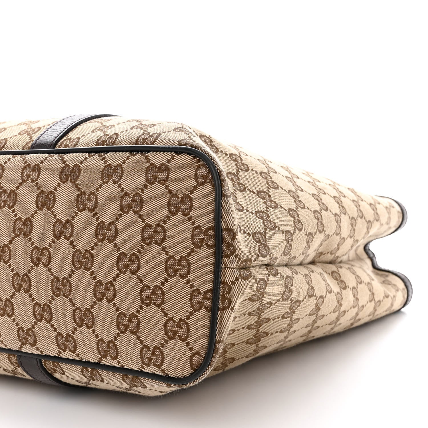 Gucci GG Monogram Large Joy Tote Bag Dark Brown 12 of 15