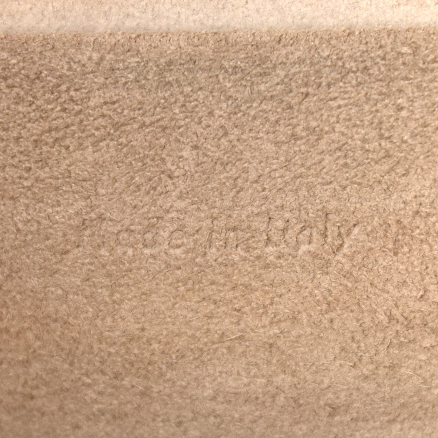 Grained Calfskin Micro Belt Bag Light Taupe