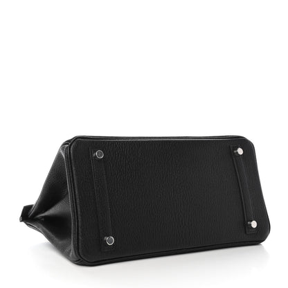 Hermes Chevre de Coromandel Birkin 30 Black 4 of 10
