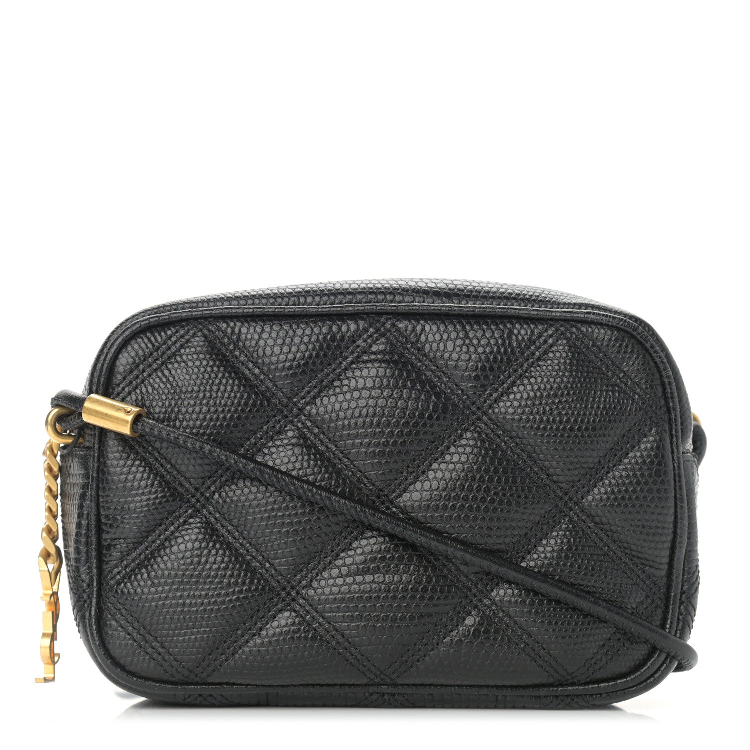 Saint Laurent Lizard Becky Camera Bag Black 1 of 11