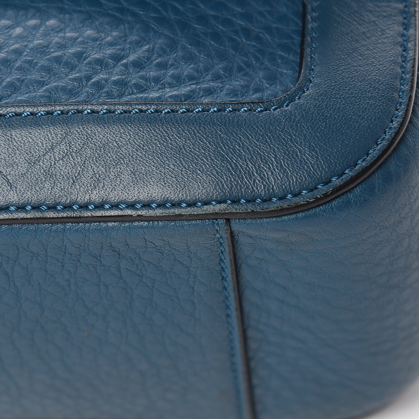 Calfskin Sweet Charity Shoulder Bag Blue