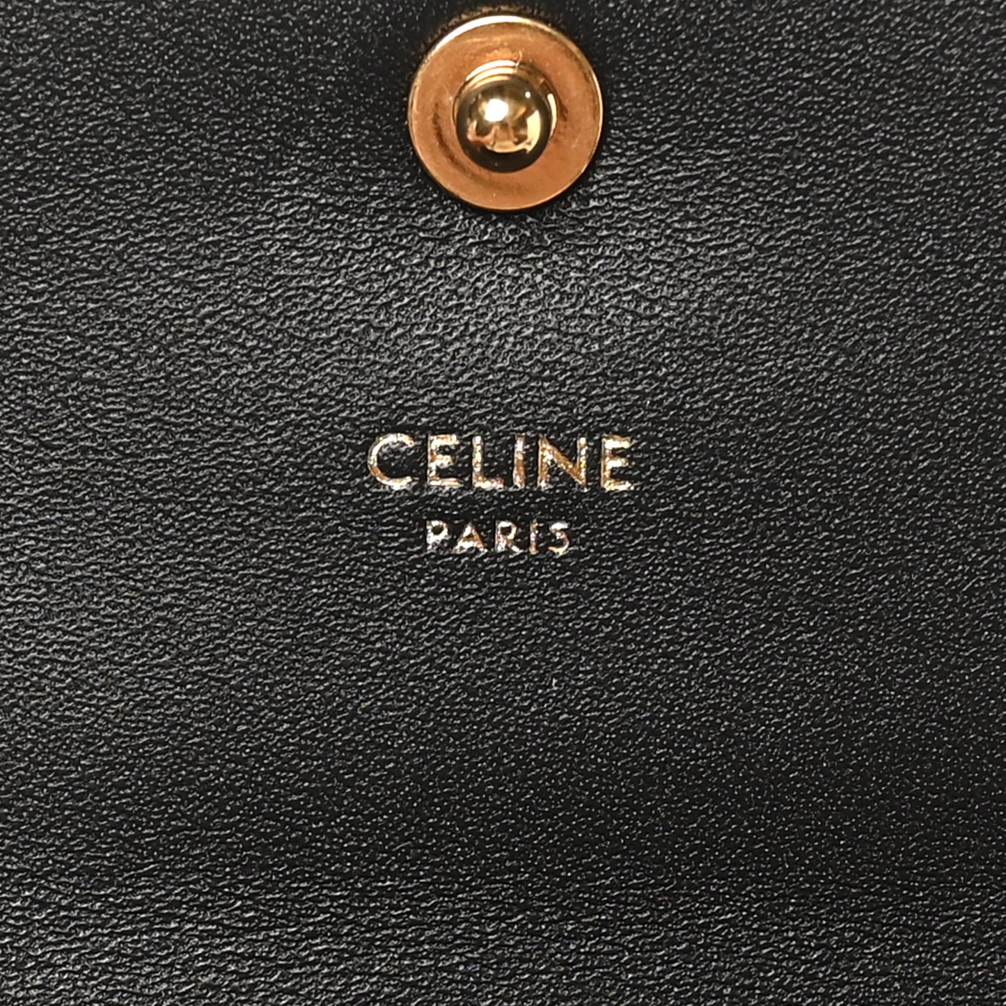 Goatskin Matelasse Mini Chain Shoulder Bag  Black