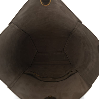 Celine Soft Grained Calfskin Sangle Bucket Bag Taupe 5 of 11