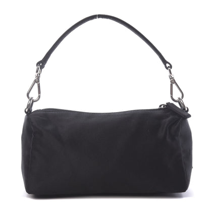 Prada Satin Raso Shoulder Bag Black 1 of 9