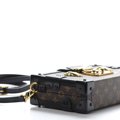 Louis Vuitton Monogram Petite Malle Black 9 of 13