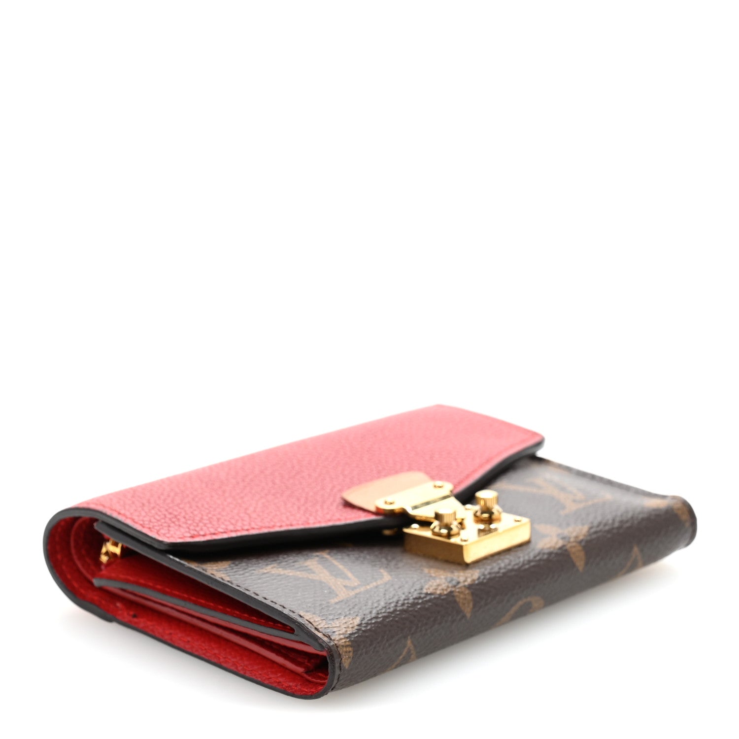 Louis Vuitton Monogram Pallas Compact Wallet NM Cerise 4 of 12