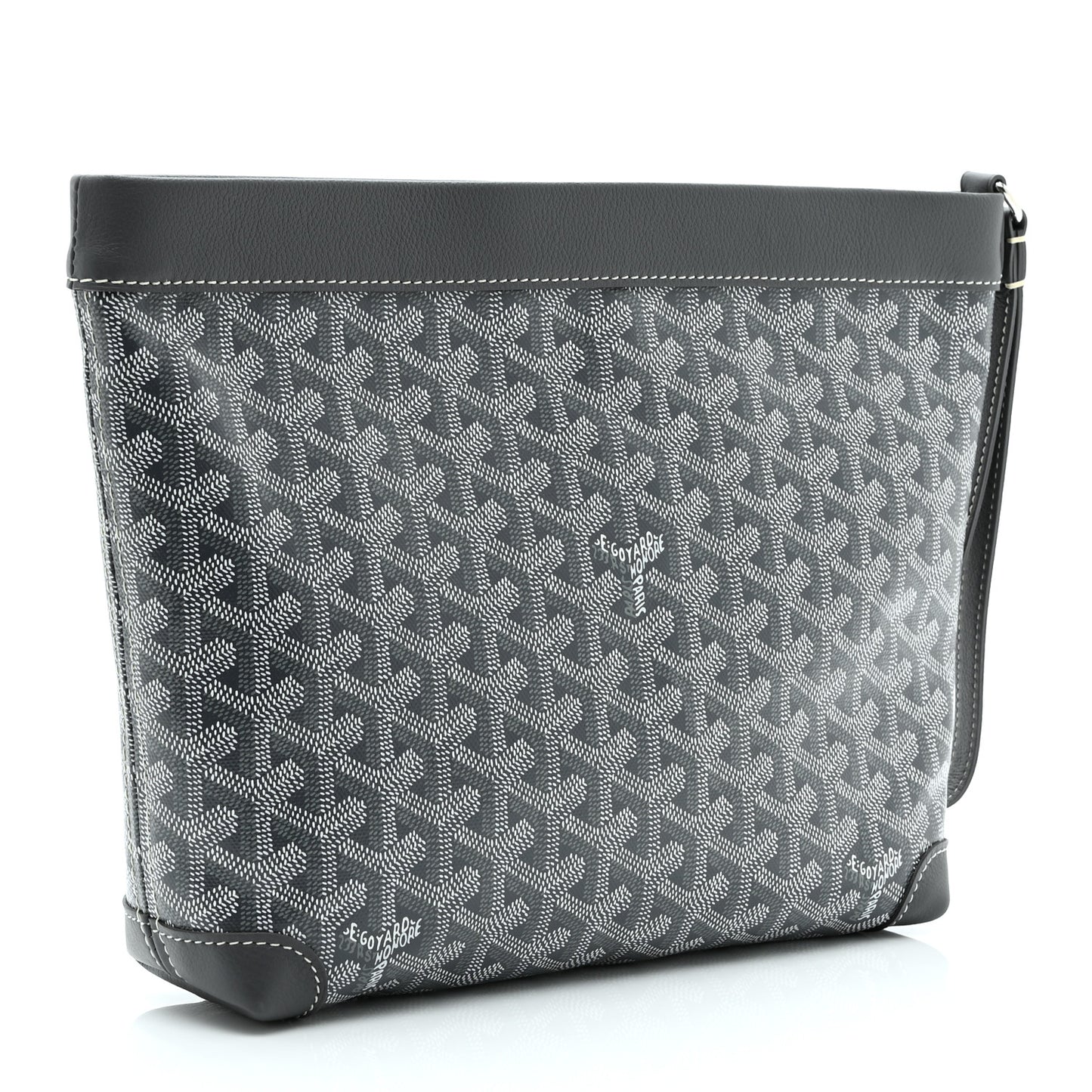 Goyardine Conti Pouch Grey