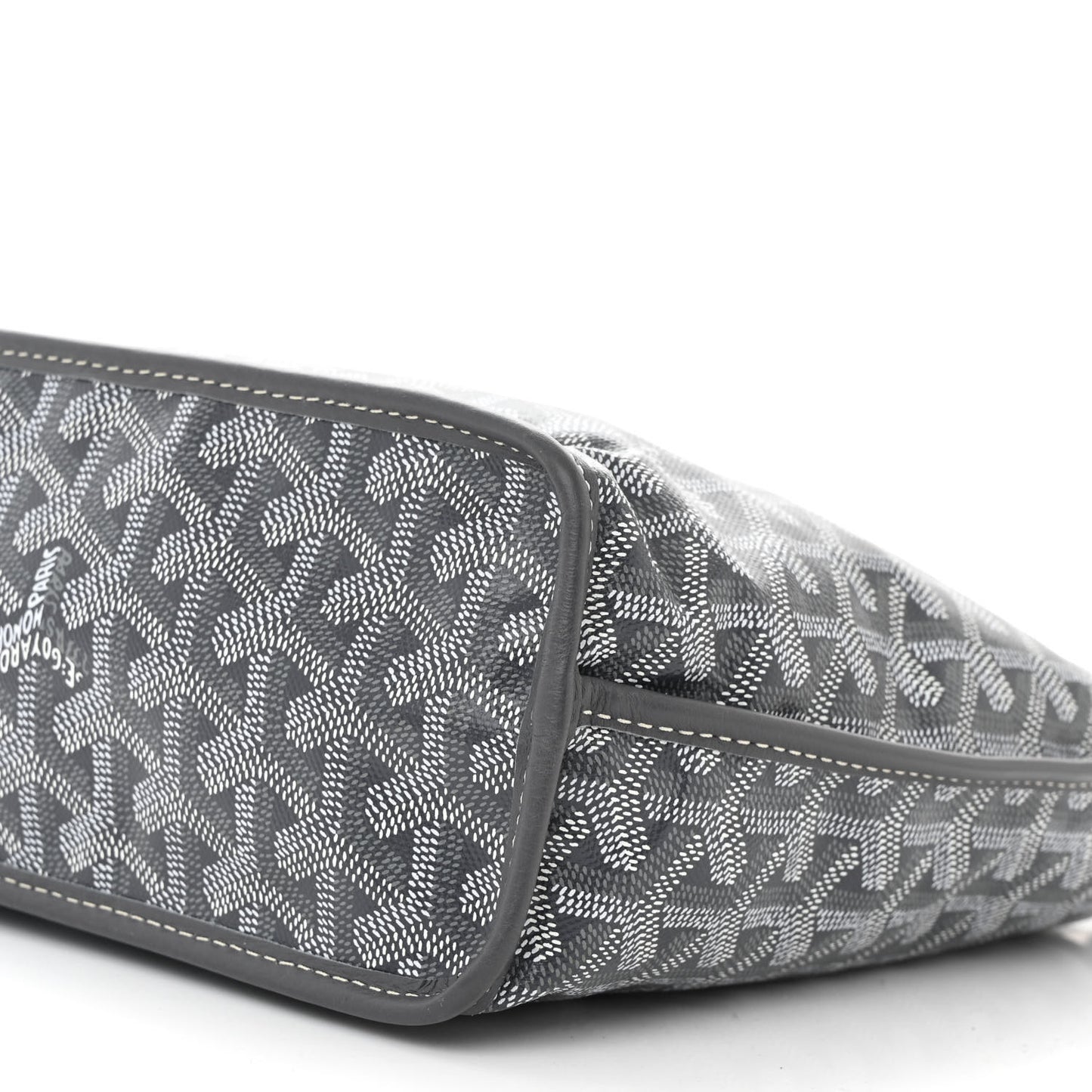 Goyardine Reversible Mini Anjou Grey