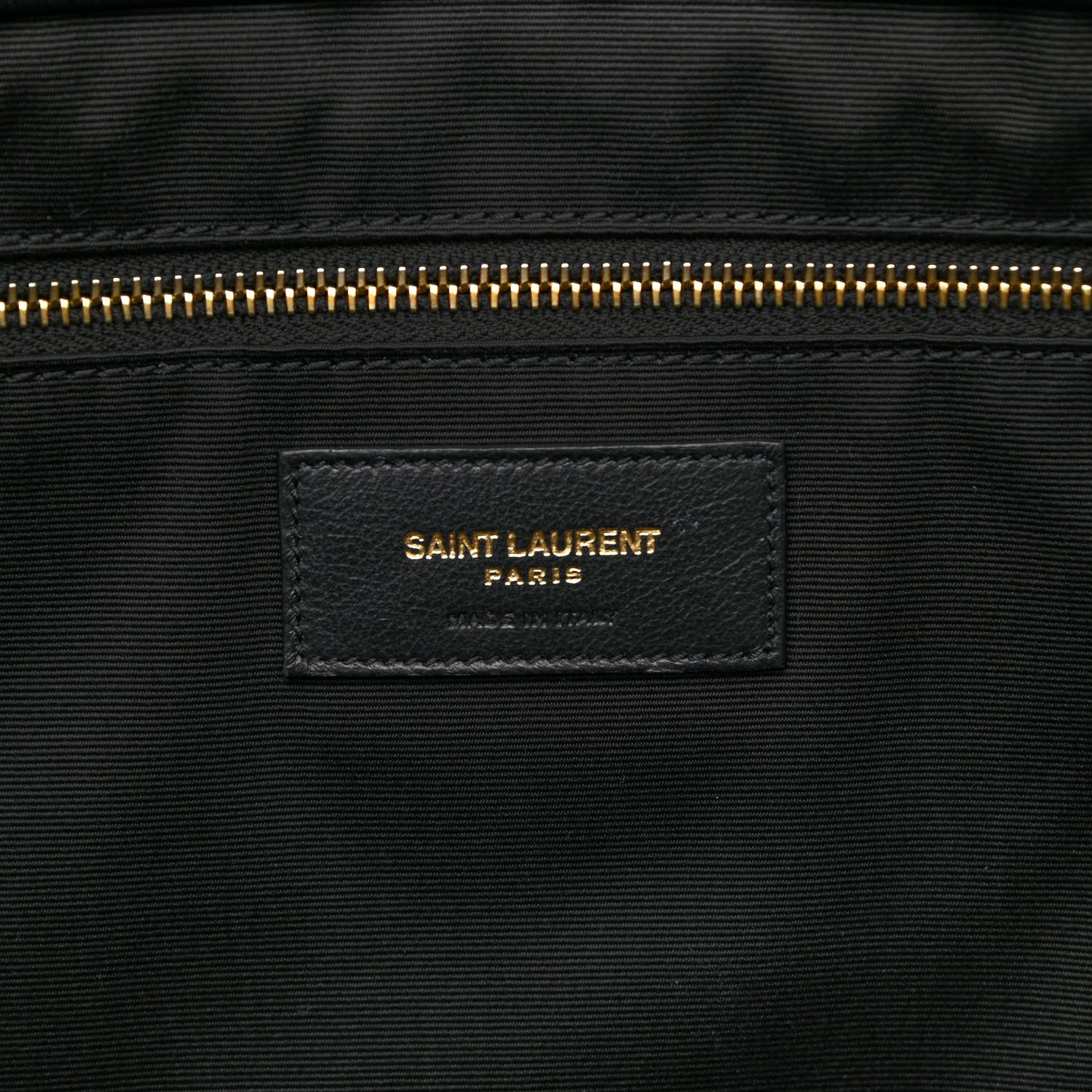 Saint Laurent Lambskin Quilted Maxi Icare Shopping Tote Black 7 of 12