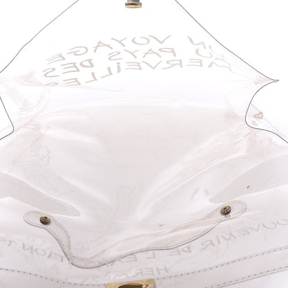 Hermes Vinyl Souvenir De L'Exposition Kelly Transparent 4 of 10