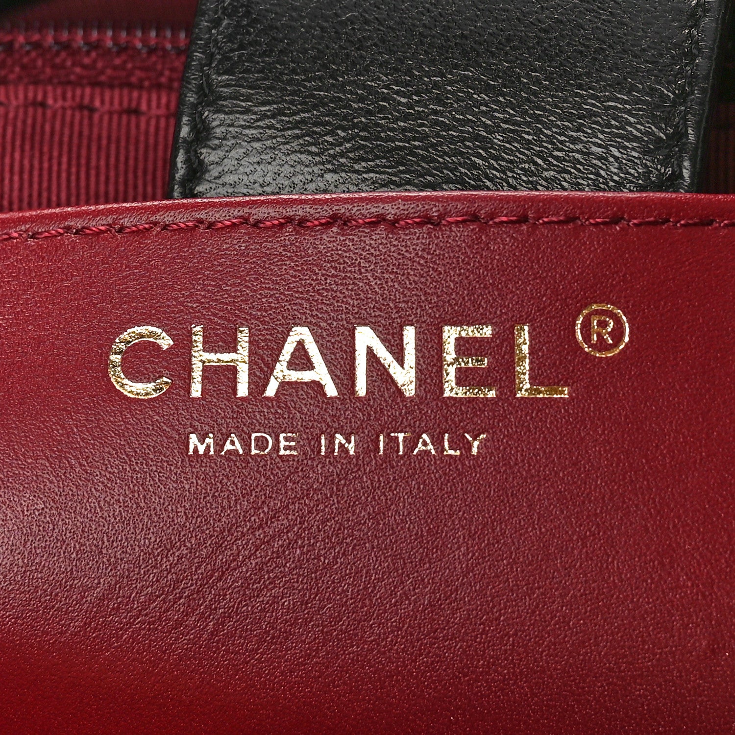 Chanel Lambskin Quilted Small Top Handle Shopping Bag Black 6 of 9