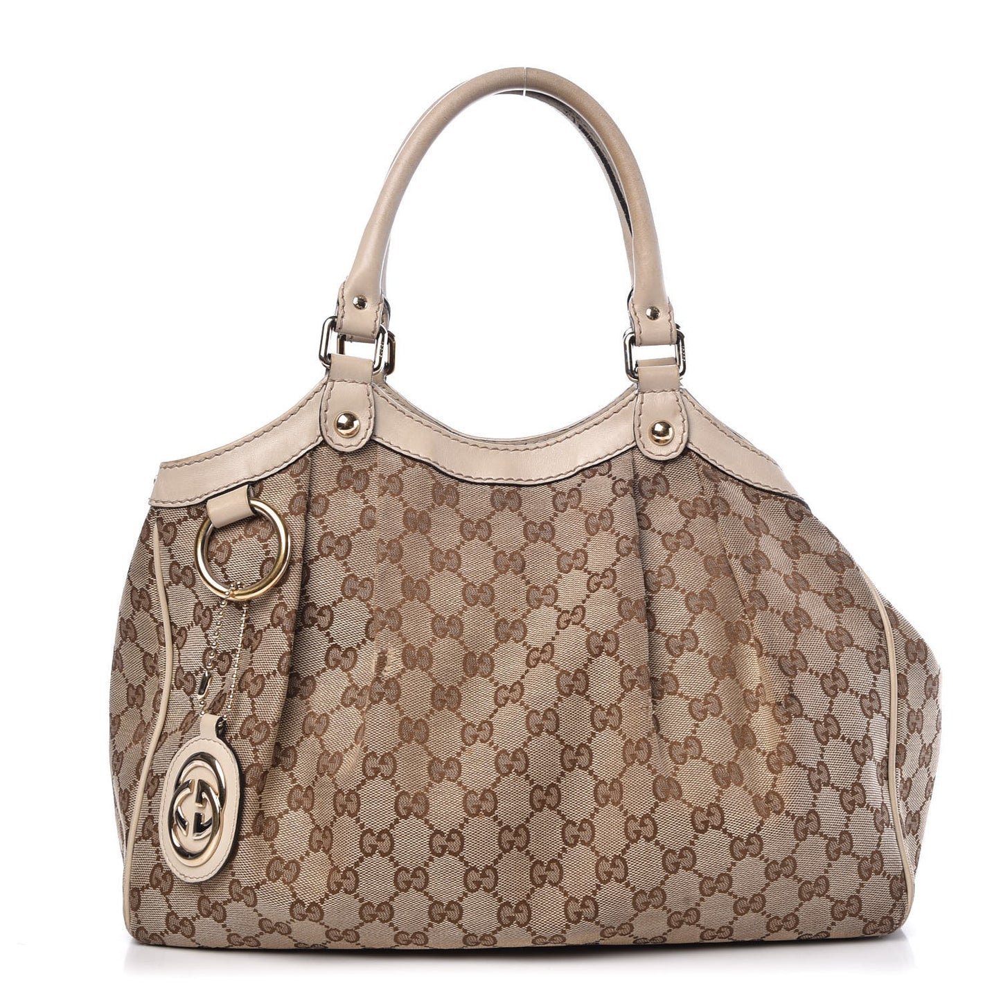 Monogram Medium Sukey Tote Off White