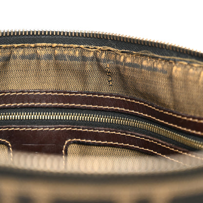 Fendi Zucca Zipped Baguette Tobacco 7 of 13