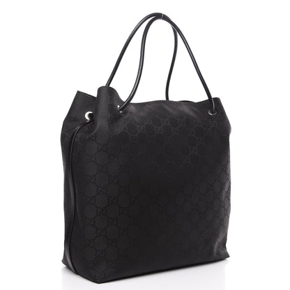 Gucci Nylon Monogram Gifford Tote Black 2 of 8