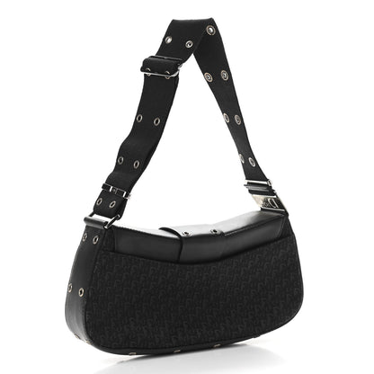 Christian Dior Monogram Street Chic Shoulder Bag Black 2 of 17
