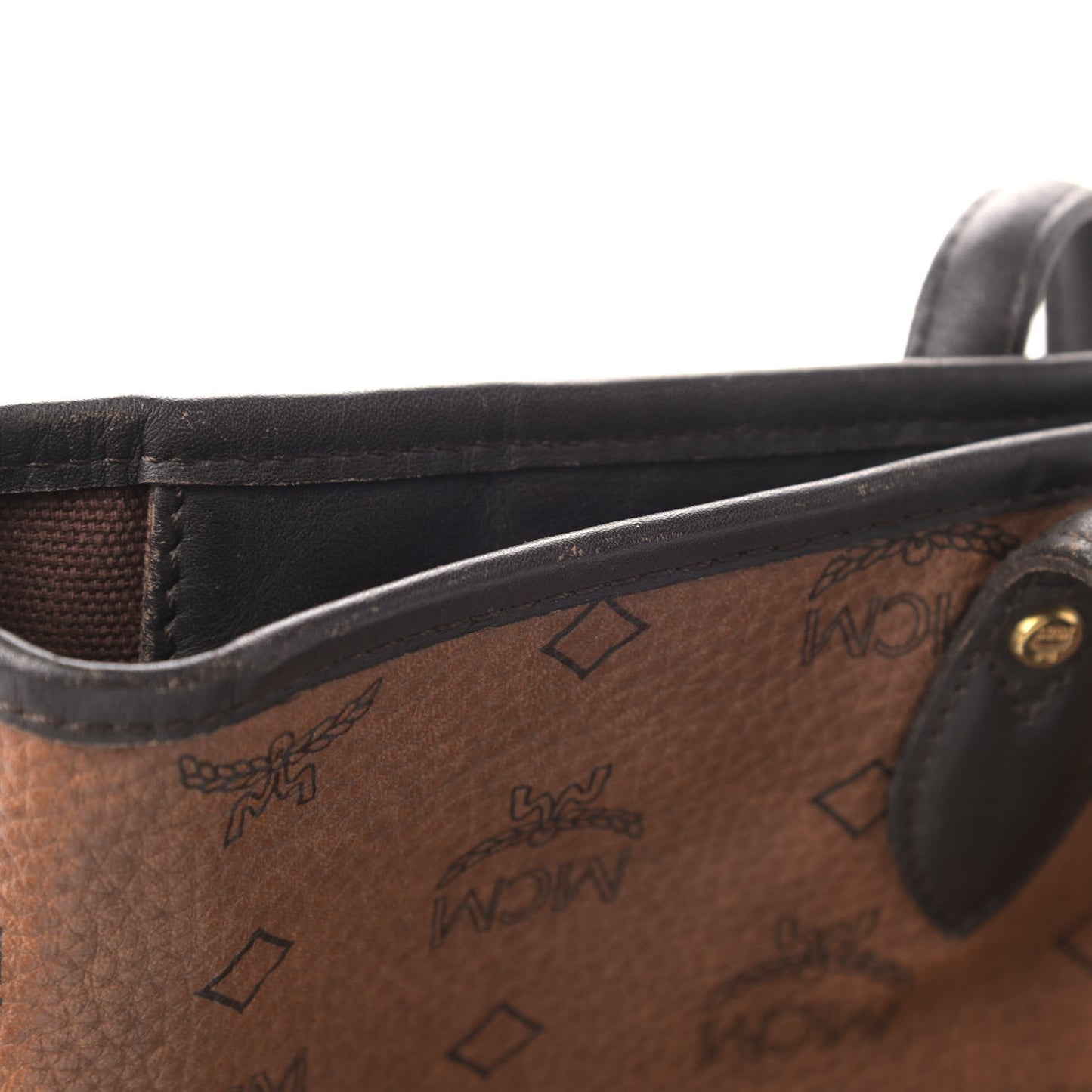 Visetos Dog Bone Shopper Tote Brown