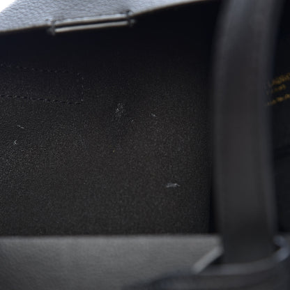 Saint Laurent Calfskin Toy Shopping Tote Black 6 of 13