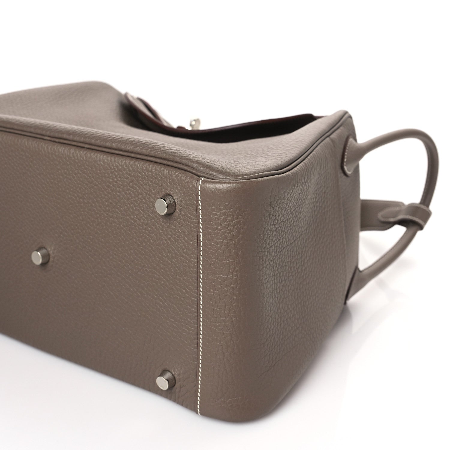 Hermes Taurillon Clemence Lindy 34 Etoupe 9 of 10