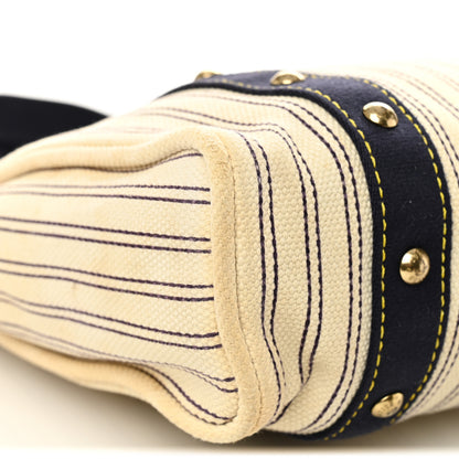 Louis Vuitton Toile Antigua Cabas MM White 9 of 10