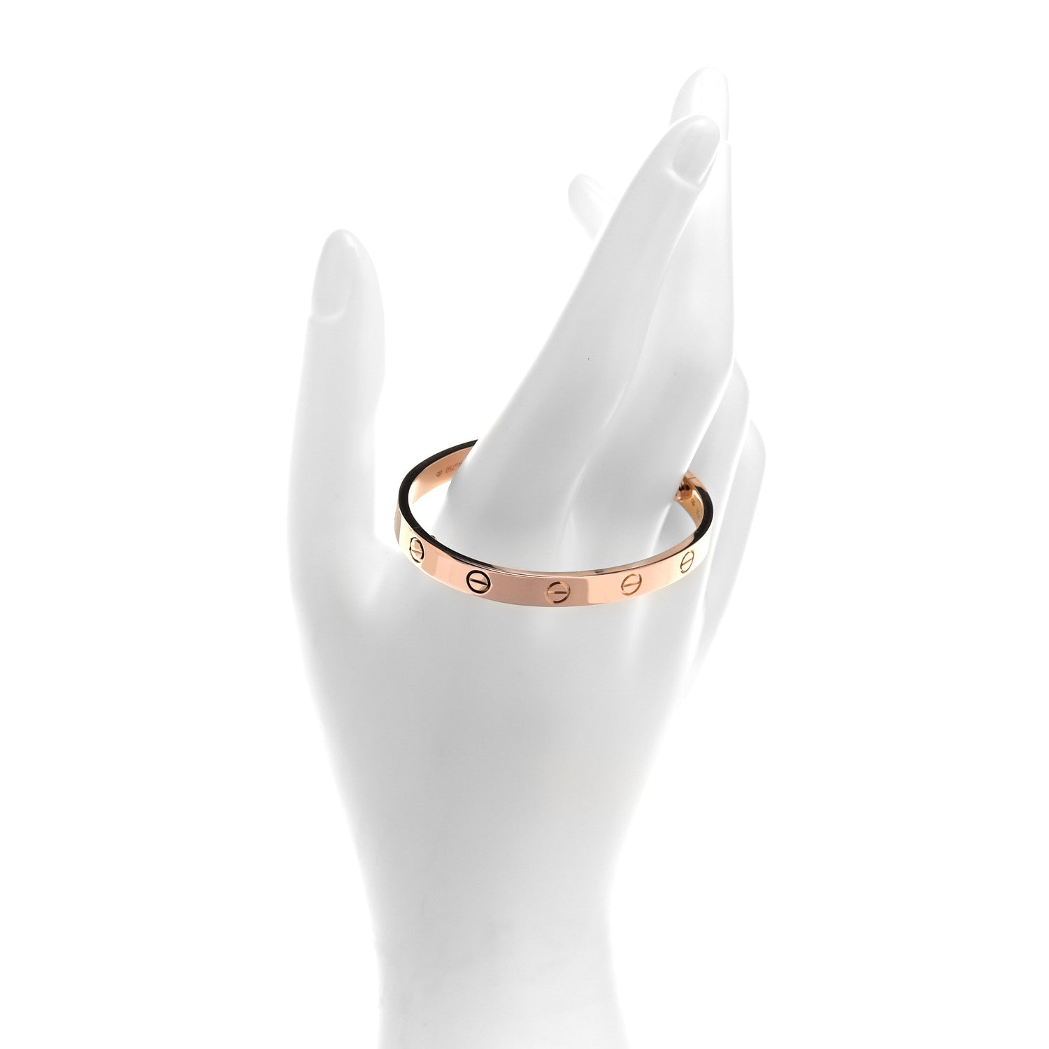 Cartier 18K Pink Gold LOVE Bracelet 16 2 of 7