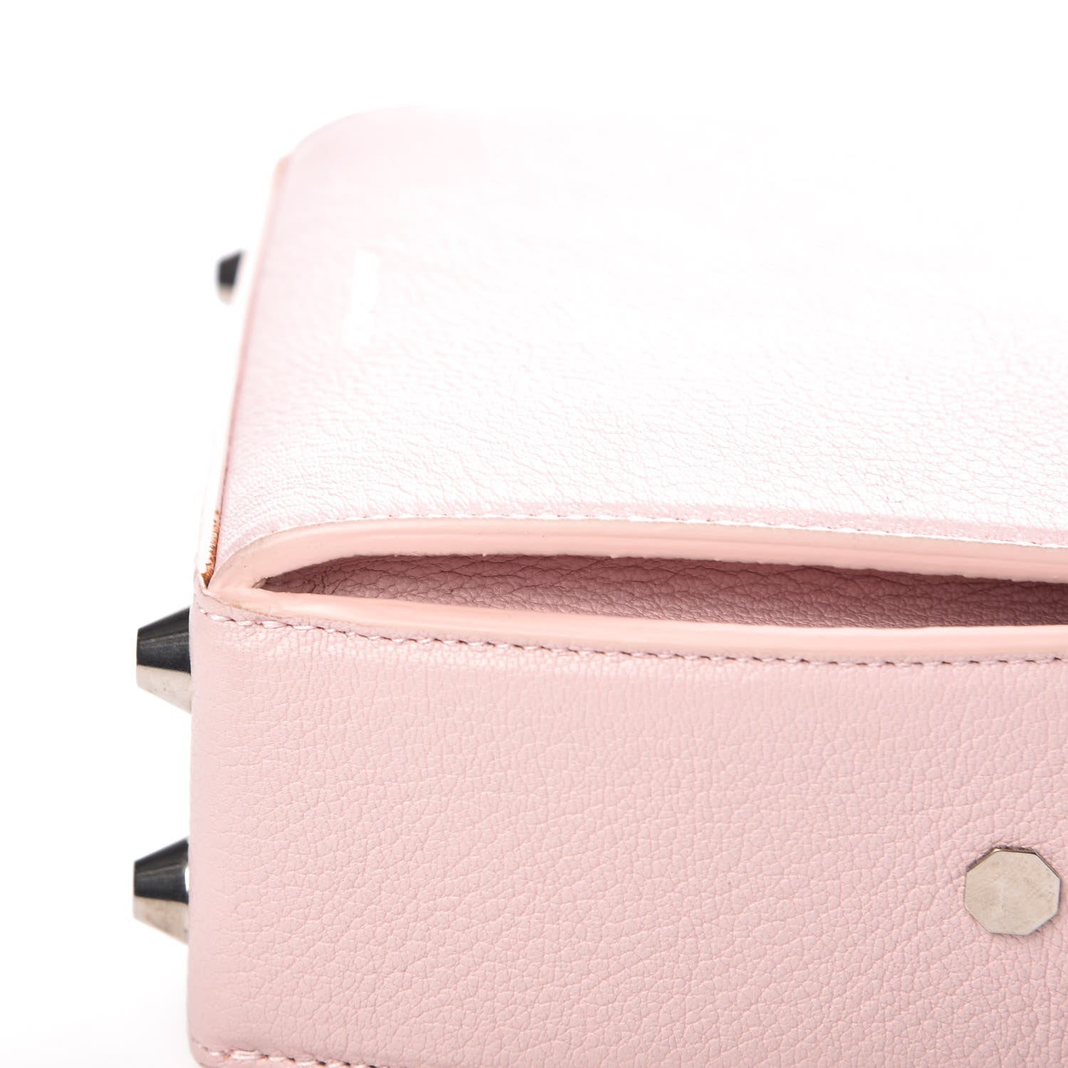 Alexander McQueen Calfskin Box Shoulder Bag 16 Baby Pink 12 of 13