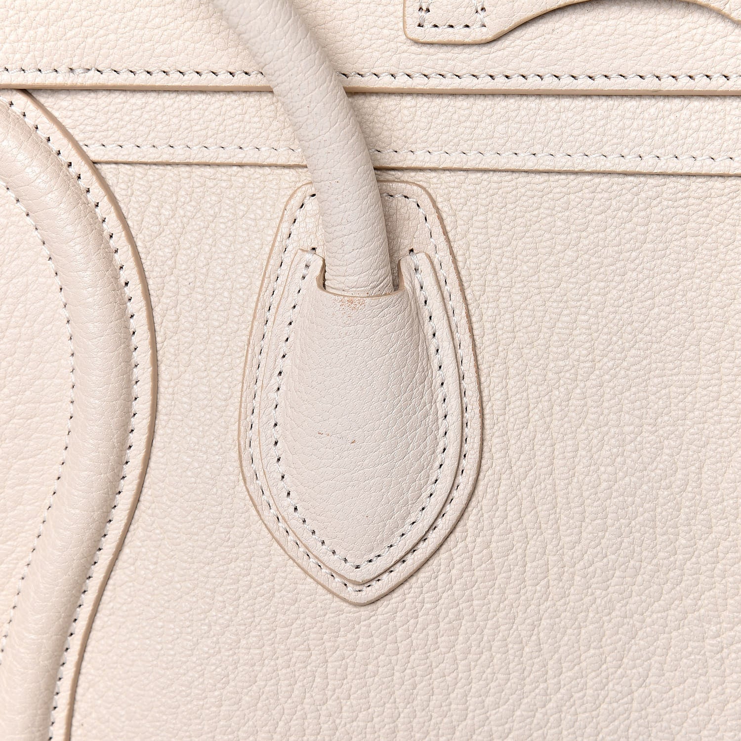 Celine Goatskin Micro Luggage White 14 of 22