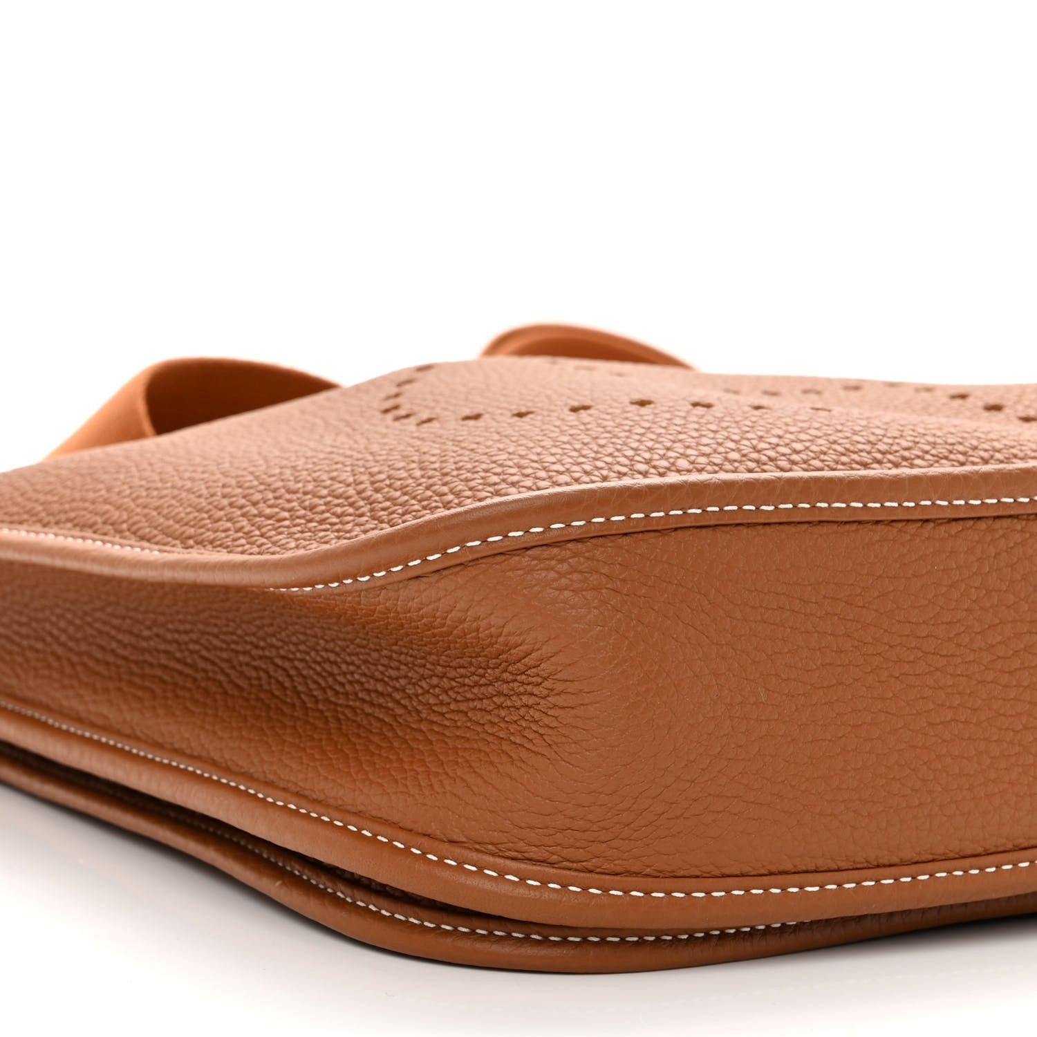 Hermes Taurillon Clemence Evelyne III PM Gold 9 of 10