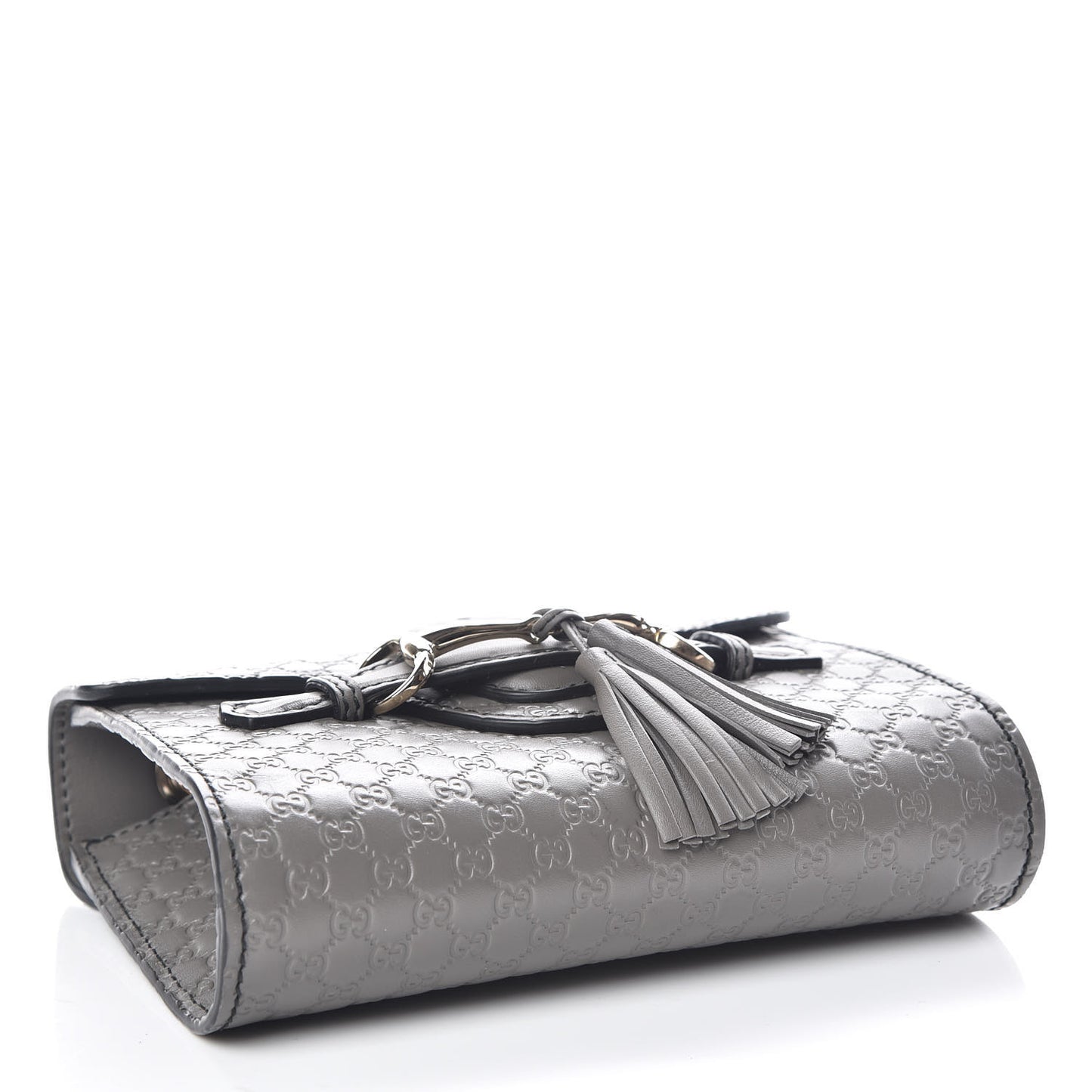 Soft Microguccissima Mini Emily Chain Shoulder Bag Loess