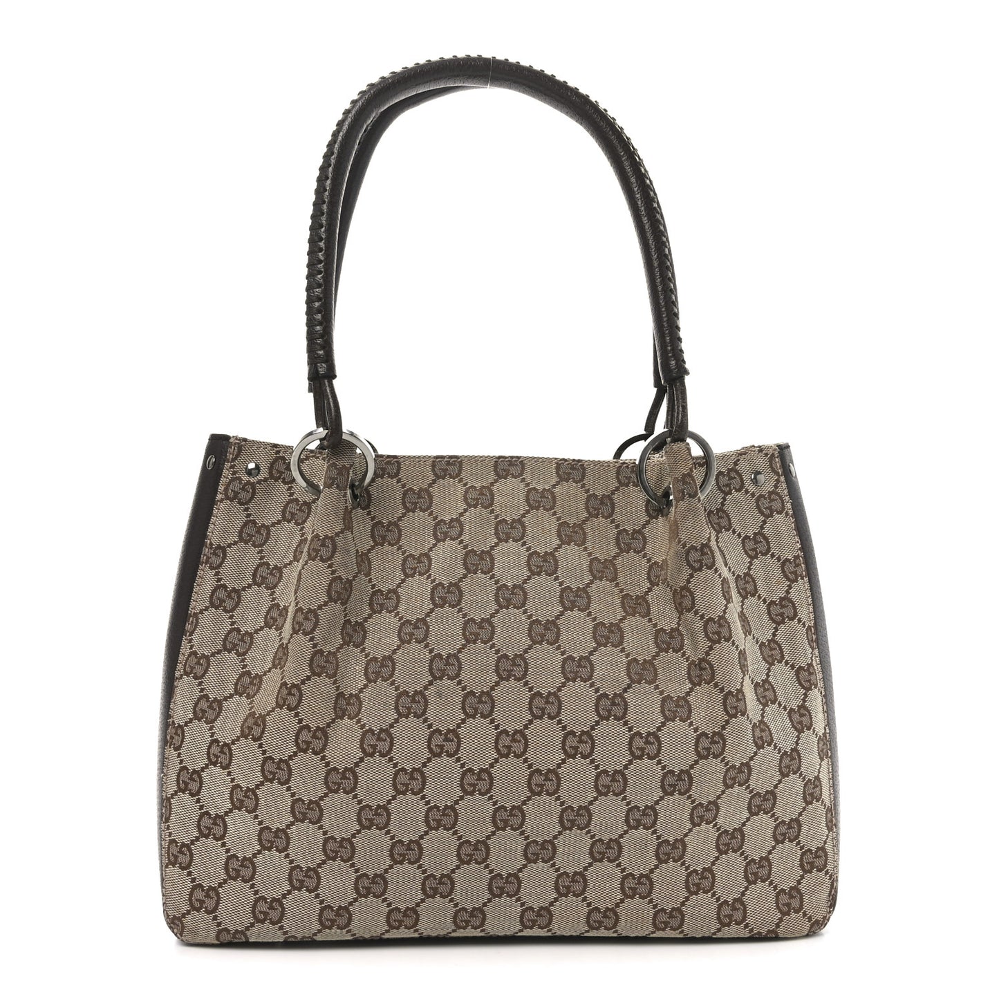 Monogram Shoulder Bag Dark Brown
