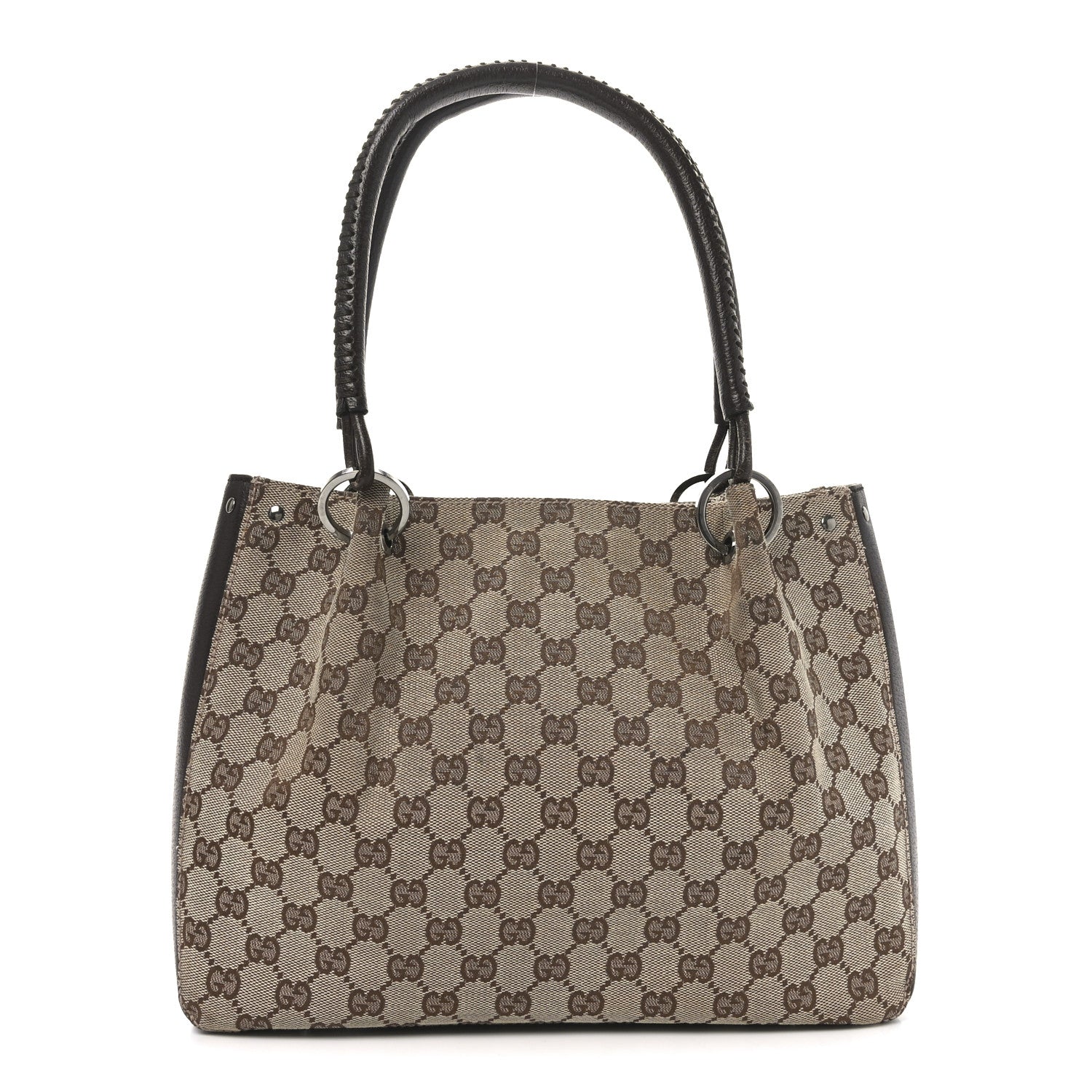 Gucci Monogram Shoulder Bag Dark Brown 1 of 9