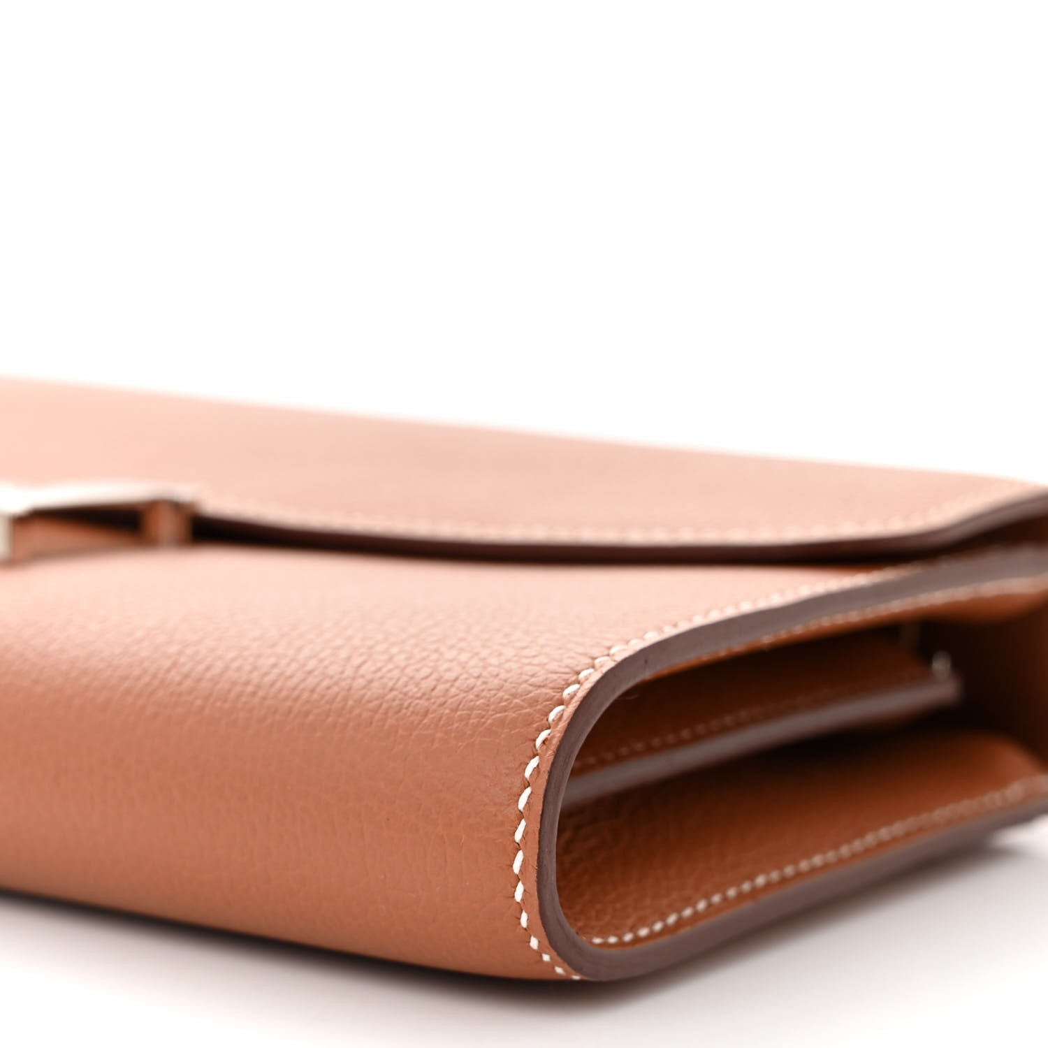 Hermes Evercolor Cavale Constance Long Wallet To Go Gold Multicolor 10 of 11
