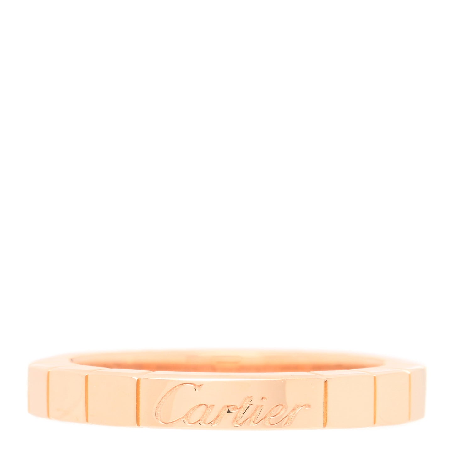 18K Pink Gold Lanieres Ring 51 5.75