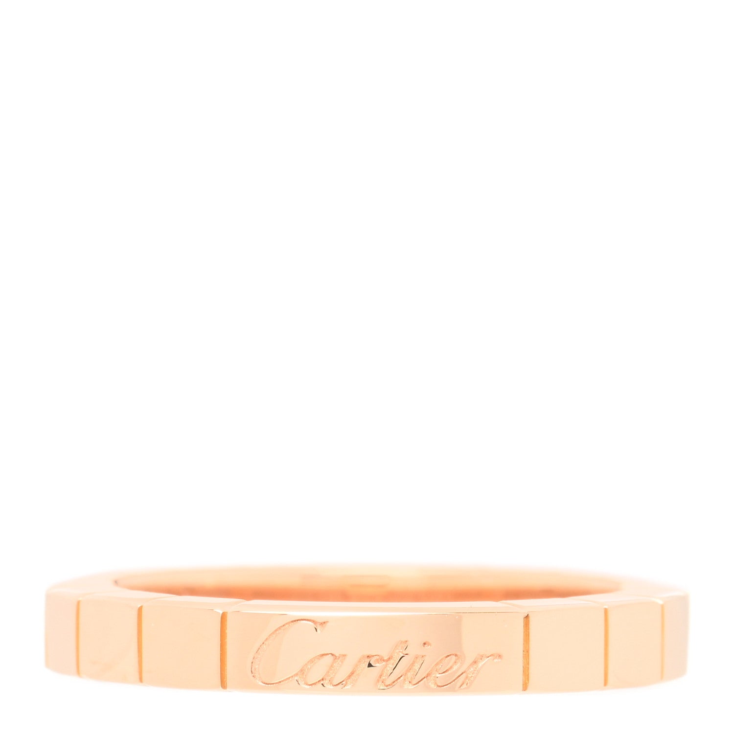 Cartier 18K Pink Gold Lanieres Ring 51 5.75 1 of 4