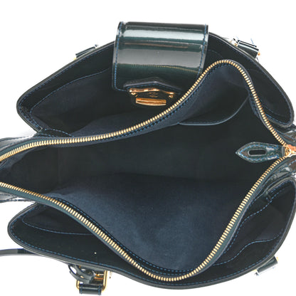 Louis Vuitton Vernis Melrose Avenue Blue Nuit 5 of 9
