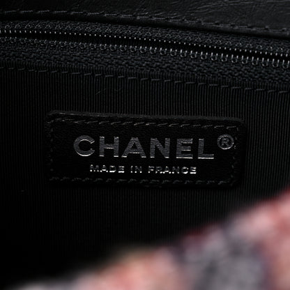 Chanel Shearling Tweed Small Top Handle Flap Bag Multicolor 6 of 10