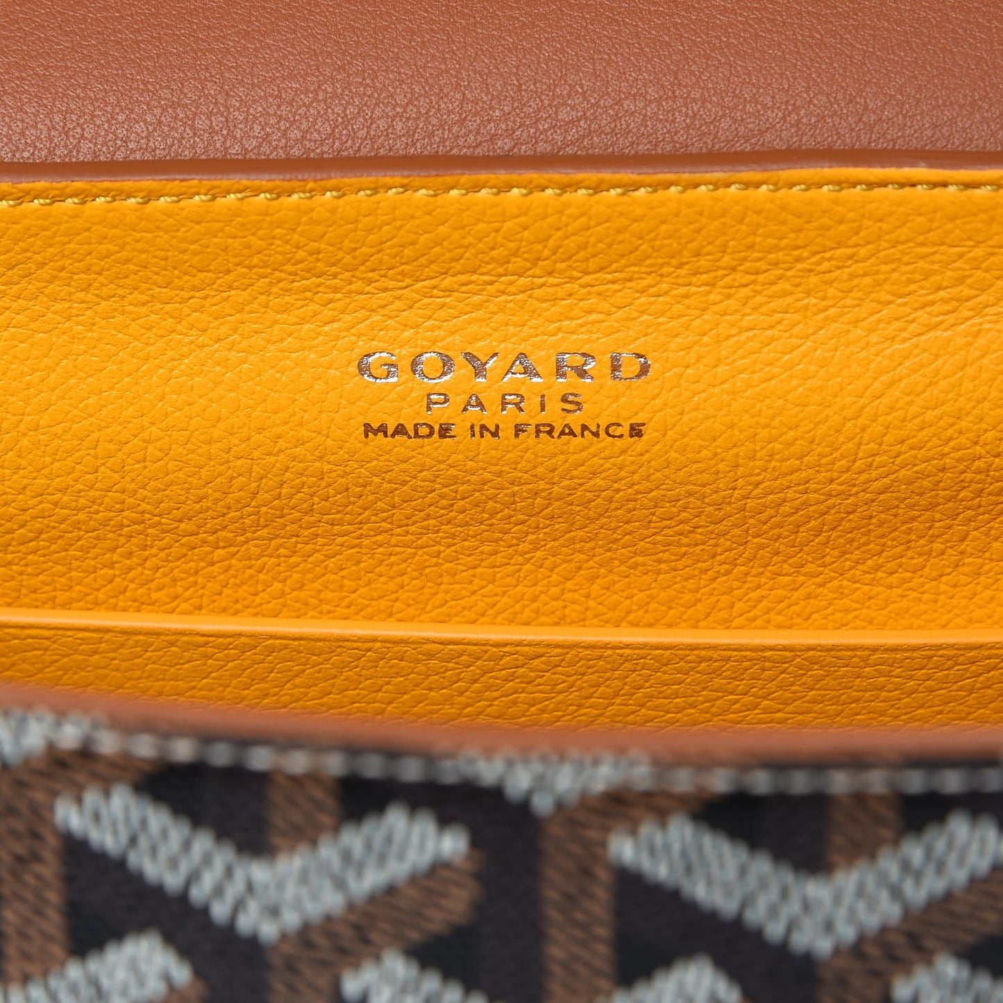 Goyardine Mini Saigon Black Gold