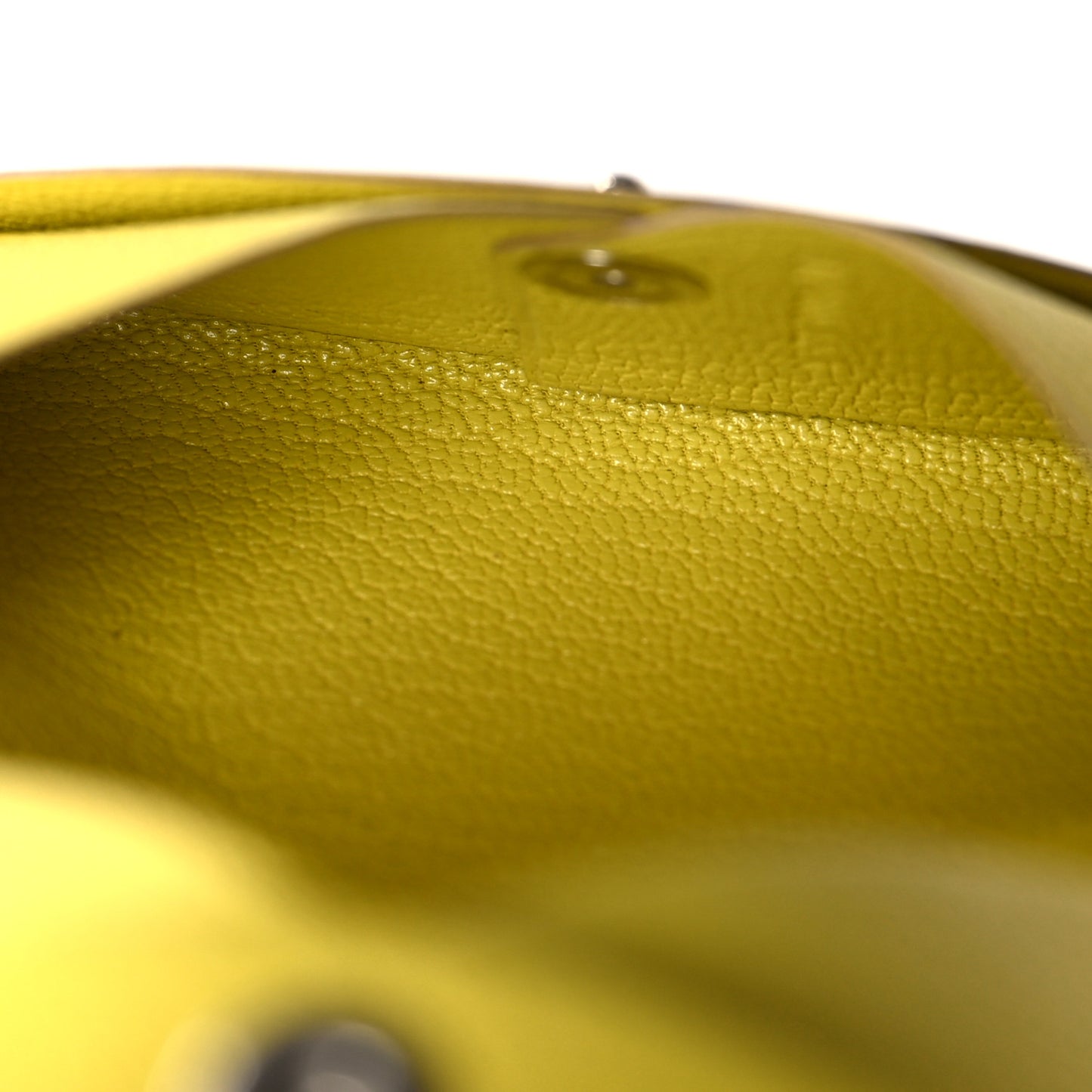 Chevre Mysore Calvi Card Case Lime