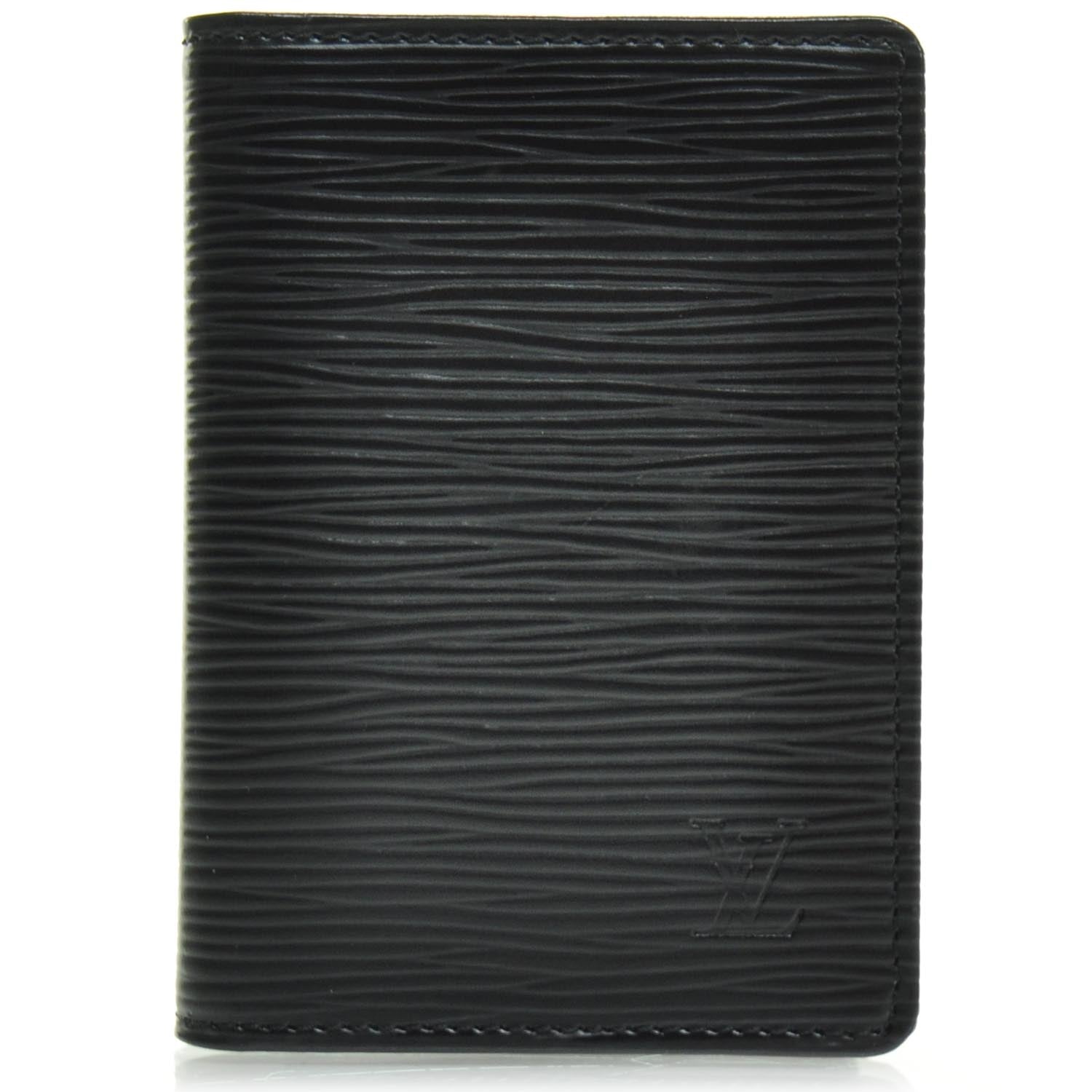 Louis Vuitton Epi Cards Holder Pass Black 1 of 7