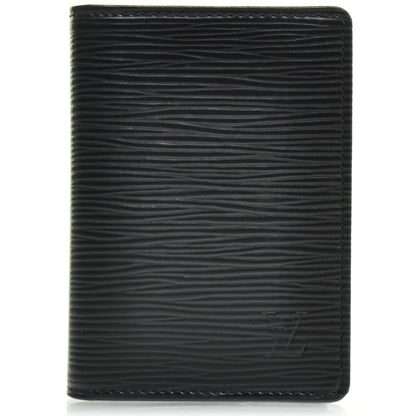 Louis Vuitton Epi Cards Holder Pass Black 1 of 7