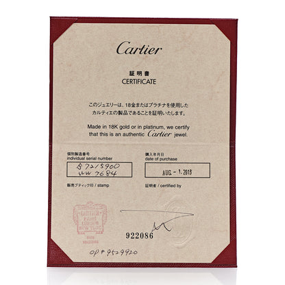 Cartier 18K White Gold Diamond XS D'Amour Pendant Necklace 7 of 7