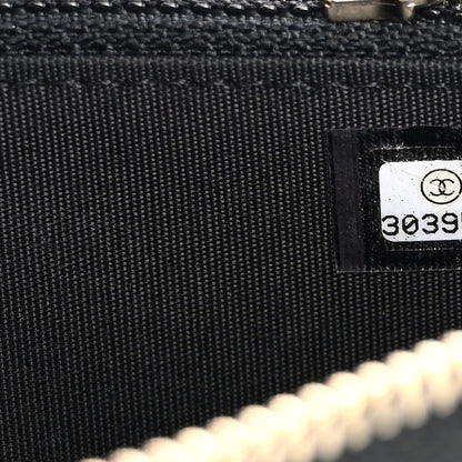 Chanel Caviar Quilted Medium Filigree Zip Around Wallet Black 8 of 10