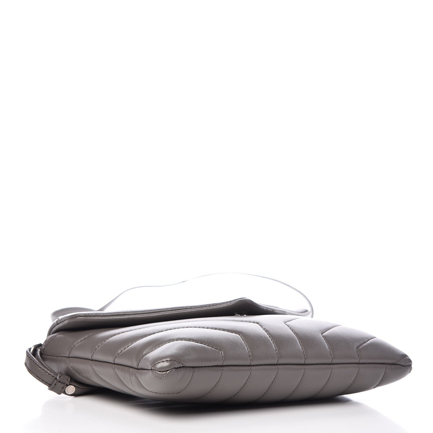 Saint Laurent Calfskin Y Quilted Monogram Loulou Flap Bag Earth 4 of 12